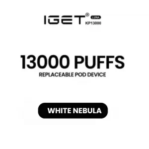 IGET LUNA KP13000 Device - White Nebula