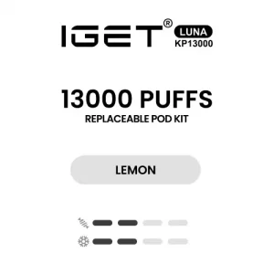 IGET LUNA KP13000 KIT - Lemon