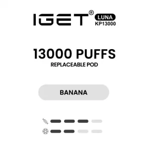IGET LUNA KP13000 Pod - Banana
