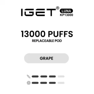 IGET LUNA KP13000 Pod - Grape