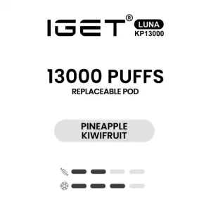 IGET LUNA KP13000 Pod - Pineapple Kiwifruit