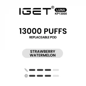 IGET LUNA KP13000 Pod - Strawberry Watermelon