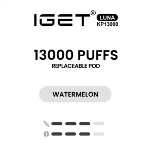 IGET LUNA KP13000 Pod - Watermelon
