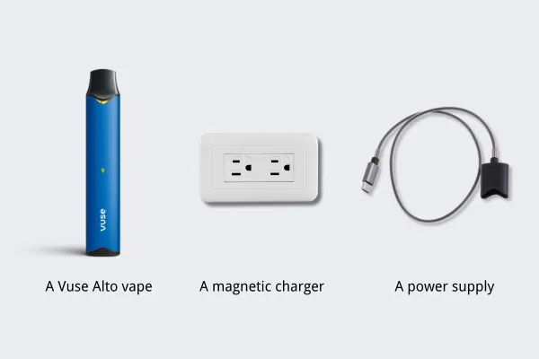Items Needed Before Charging A Vuse Alto