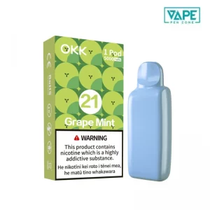 OKK Cross Pod 5000 Puffs Grape Mint