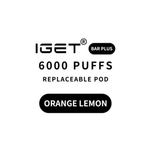 IGET Bar Plus Pod 2.0 6000 Puffs - Orange Lemon