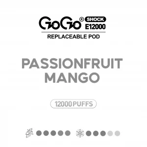 Passionfruit Mango GOGO Shock E12000 Pod