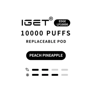 Peach Pineapple - IGET EDGE Pod 10000 Puffs