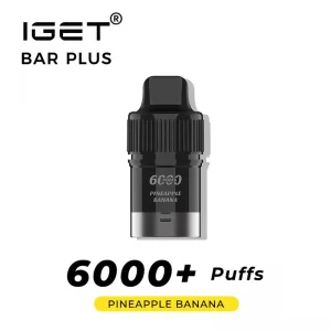Pineapple Banana IGET Bar Plus Pod 6000 Puffs