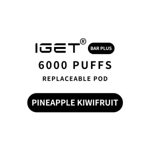IGET Bar Plus Pod 2.0 6000 Puffs - Pineapple Kiwifruit