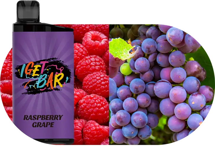 Raspberry Grape IGET Bar