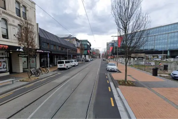 Shosha Christchurch CBD Nearby Street View Two