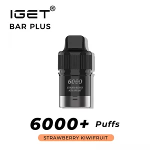 Strawberry Kiwifruit IGET Bar Plus Pod 6000 Puffs