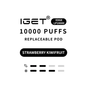 Strawberry Kiwifruit - IGET EDGE Pod 10000 Puffs
