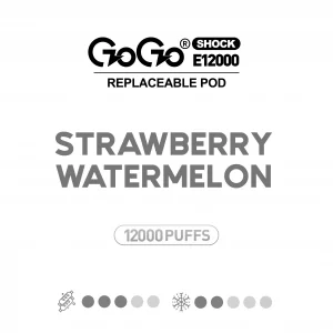 Strawberry Watermelon GOGO Shock E12000 Pod