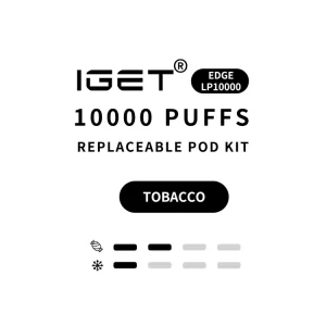 obacco - IGET EDGE Kit 10000 Puffs
