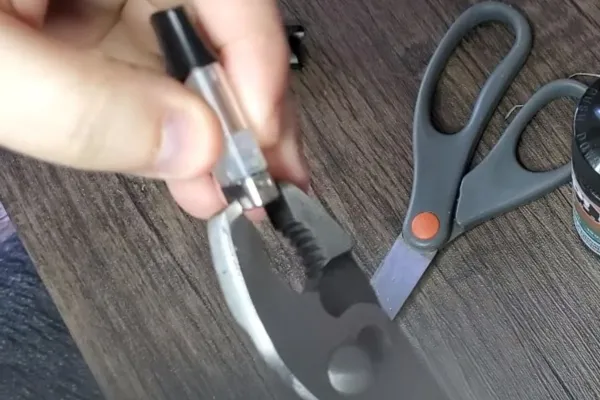 Use Pliers To Pull The Metal Cap Out Of The Pod