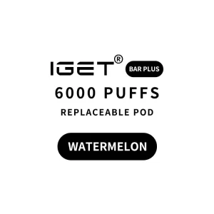 IGET Bar Plus Pod 2.0 6000 Puffs - Watermelon
