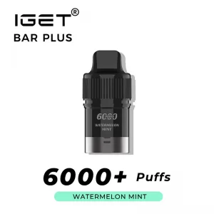 Watermelon Mint IGET Bar Plus Pod 6000 Puffs